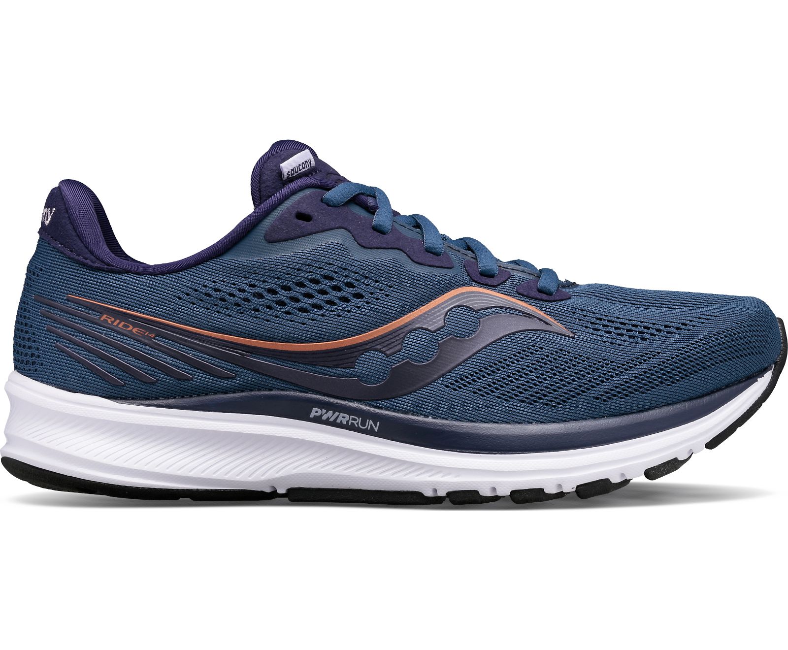 Saucony Ride 14 Women's Running Shoes Navy | AU 193AHKP